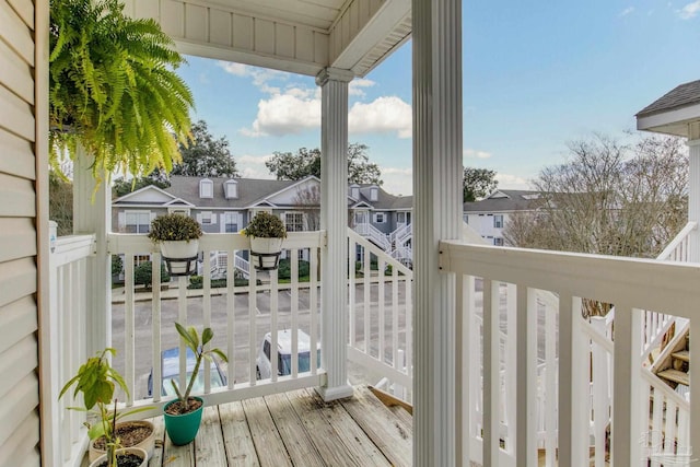 7101 Joy St Unit C8, Pensacola, FL 32504 - balcony featuring a residential view