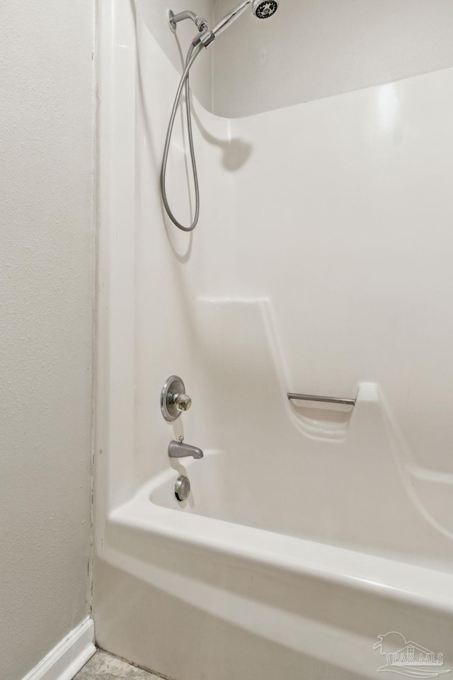 4741 Huron Dr, Pensacola, FL 32507 - full bathroom featuring  shower combination