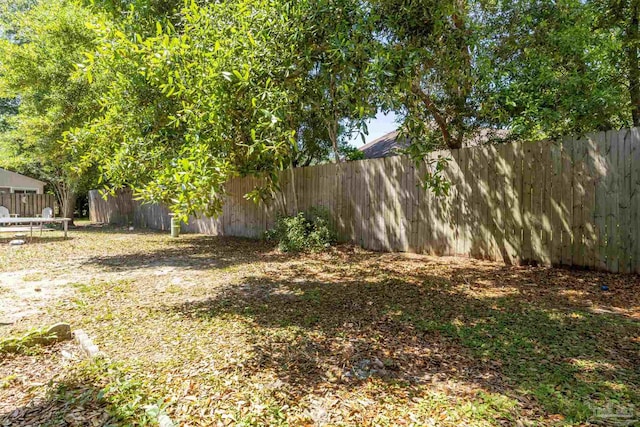 4741 Huron Dr, Pensacola, FL 32507 - view of yard with a fenced backyard