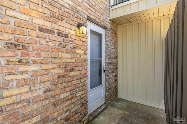 4741 Huron Dr, Pensacola, FL 32507 - view of exterior entry with brick siding