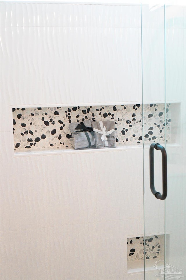 details with walk in shower