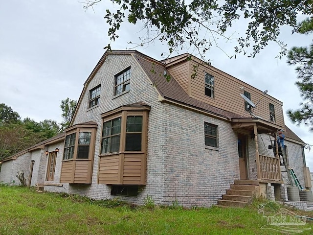 view of rear view of house