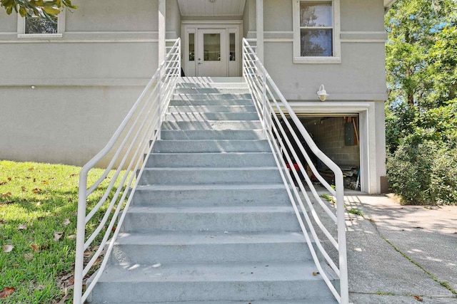 view of staircase