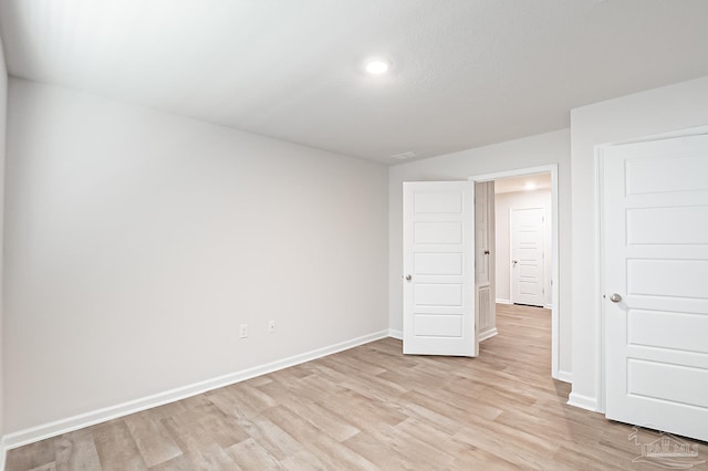 7581 Steeplechase Blvd, Pensacola, FL 32526 - unfurnished bedroom featuring light wood finished floors and recessed lighting