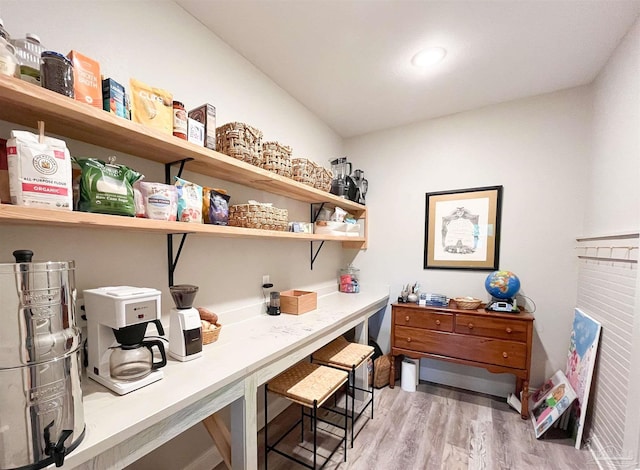 view of pantry