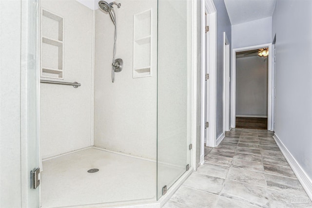 3640 Schifko Rd, Cantonment, FL 32533 - bathroom with a stall shower