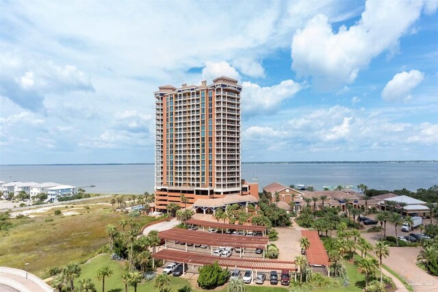 property view of water