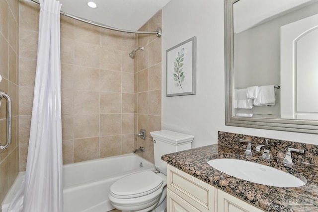 18 Via Deluna Dr Unit 603, Pensacola Beach, FL 32561 - full bathroom with shower / bathtub combination with curtain and vanity