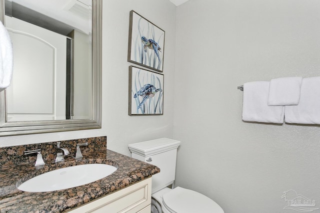 18 Via Deluna Dr Unit 603, Pensacola Beach, FL 32561 - half bath featuring toilet and vanity