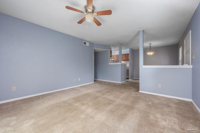 2201 Scenic Hwy Unit M1, Pensacola, FL 32503 - unfurnished room featuring carpet flooring, ceiling fan, and baseboards