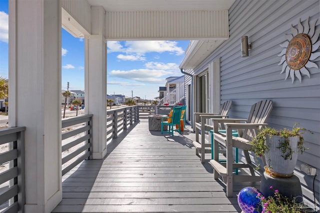 view of deck