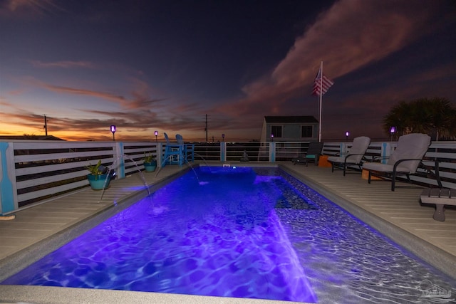 view of swimming pool