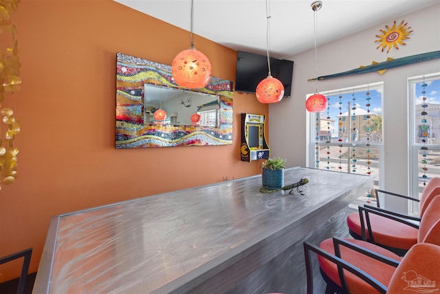 view of dining room