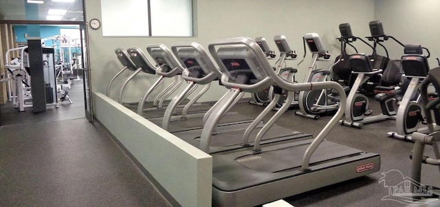 7292 Broadmoor St, Navarre, FL 32566 - view of gym