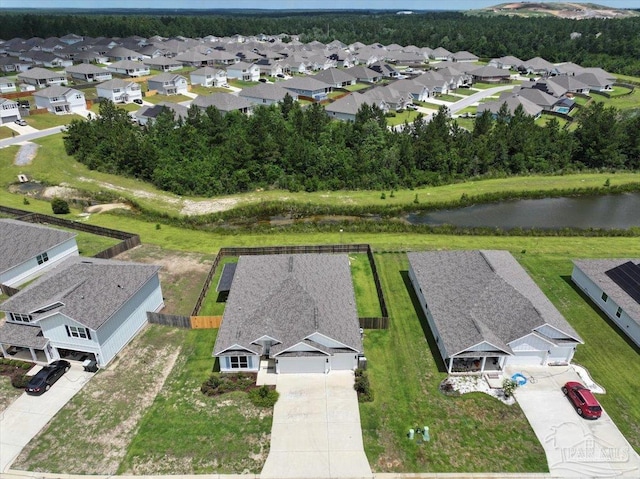10826 Blacktail Loop, Pensacola, FL 32526 - aerial perspective of suburban area with a nearby body of water