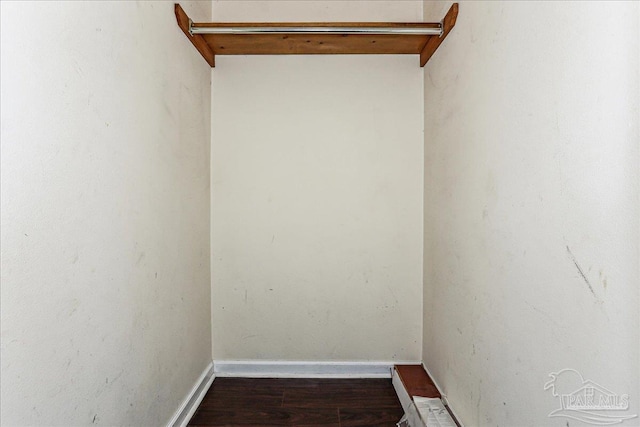5471 Shamrock St, Milton, FL 32570 - walk in closet featuring wood finished floors