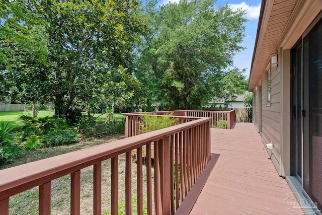 1567 Whisper Bay Blvd, Gulf Breeze, FL 32563 - view of wooden deck
