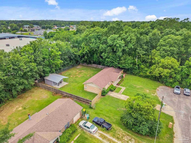 106 W Meadow Dr, Atmore, AL 36502 - bird's eye view of a forest