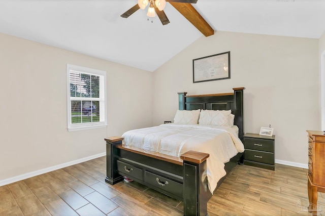 106 W Meadow Dr, Atmore, AL 36502 - bedroom featuring wood finished floors, baseboards, and a ceiling fan