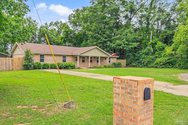 106 W Meadow Dr, Atmore, AL 36502 - ranch-style home featuring brick siding