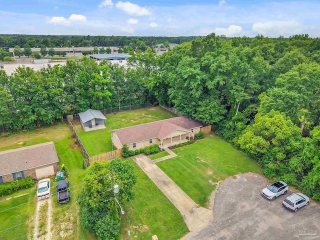 106 W Meadow Dr, Atmore, AL 36502 - bird's eye view