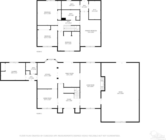 9852 Hillview Dr, Pensacola, FL 32514 - home floor plan