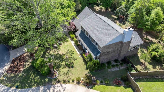 aerial view