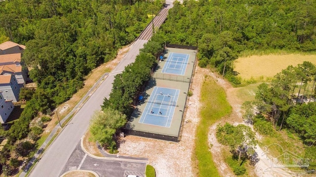 drone / aerial view