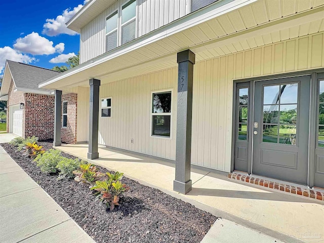 5773 Trevino Dr, Milton, FL 32570 - entrance to property featuring covered porch