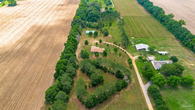 8206 Chumuckla Hwy, Pace, FL 32571 - aerial view of property and surrounding area featuring rural landscape and extensive farmland