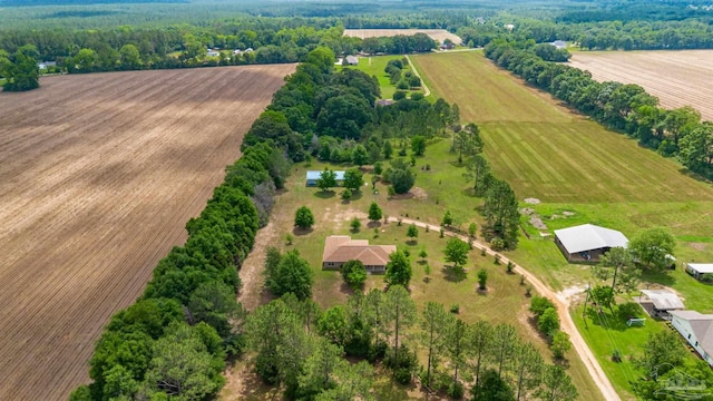 8206 Chumuckla Hwy, Pace, FL 32571 - overview of rural landscape with rows of crops