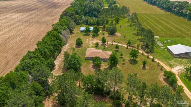 8206 Chumuckla Hwy, Pace, FL 32571 - aerial view of property and surrounding area featuring rural landscape and farmland