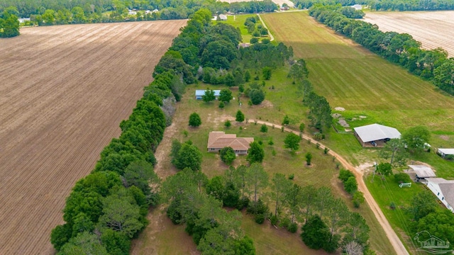 8206 Chumuckla Hwy, Pace, FL 32571 - aerial view of property's location with rural landscape and abundant farmland