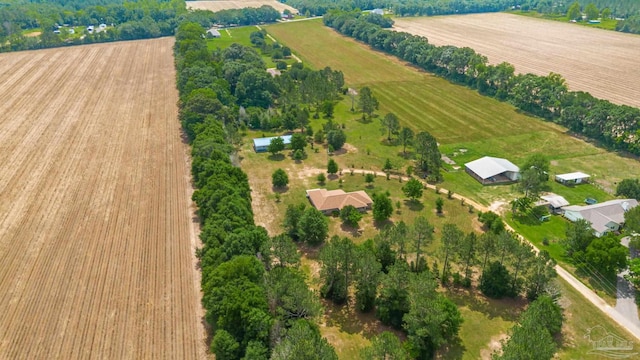 8206 Chumuckla Hwy, Pace, FL 32571 - aerial view of property's location featuring extensive farmland and rural landscape