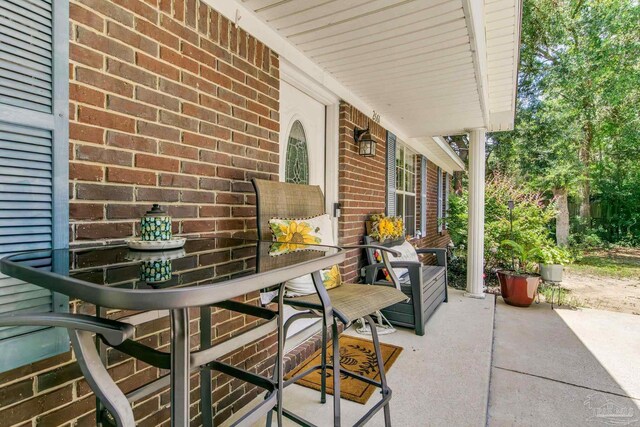 2661 Avenida De Sol, Navarre, FL 32566 - view of covered porch