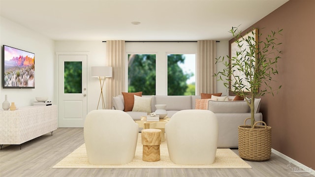 4766 Runway Dr Lot 16G, Pace, FL 32571 - interior space featuring baseboards and wood finished floors