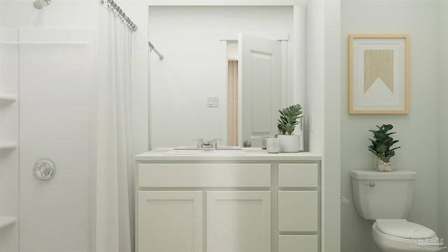 4766 Runway Dr Lot 16G, Pace, FL 32571 - full bathroom featuring vanity, toilet, and curtained shower