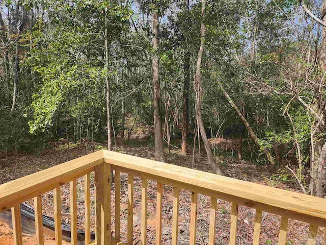 1581 Kyle Dr, Pensacola, FL 32505 - view of wooden deck