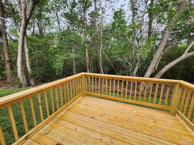 1581 Kyle Dr, Pensacola, FL 32505 - view of deck