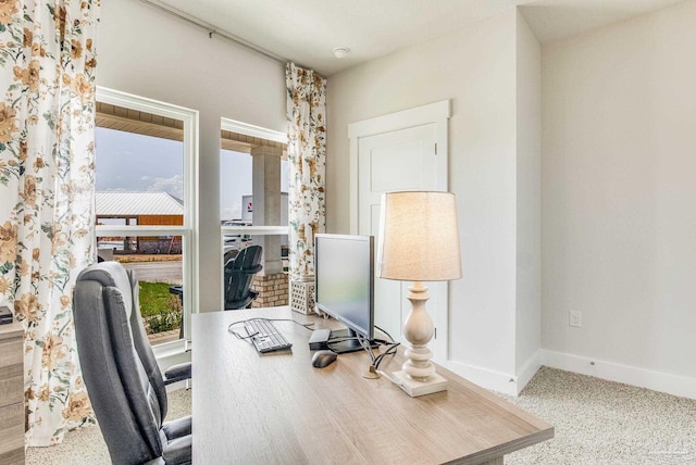9777 Windy Hill Rd, Pensacola, FL 32526 - home office featuring baseboards