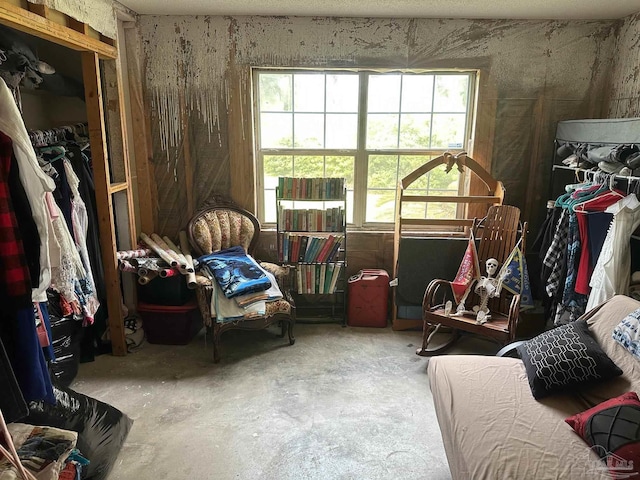 2939 Sundance Ln, Cantonment, FL 32533 - sitting room with concrete floors