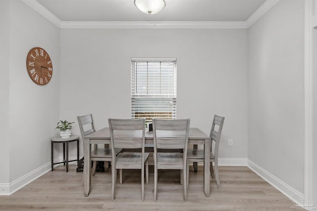 2275 Janet St, Navarre, FL 32566 - dining area with wood finished floors and crown molding
