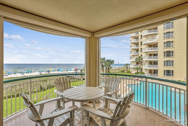 13599 Perdido Key Dr Unit T-2C, Perdido Key, FL 32507 - balcony with view of water and beach