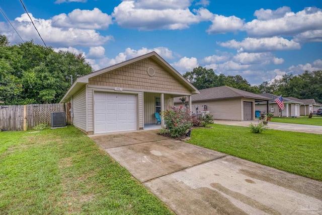 3963 Edgefield St, Pace, FL 32571 - ranch-style home featuring driveway and central air condition unit