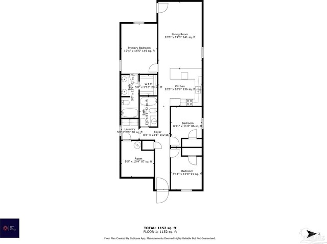 3963 Edgefield St, Pace, FL 32571 - property floor plan