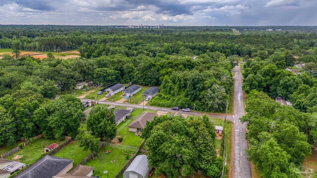 3963 Edgefield St, Pace, FL 32571 - bird's eye view of a heavily wooded area