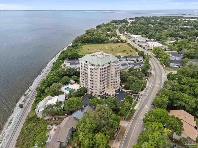1700 Scenic Hwy Unit 404, Pensacola, FL 32503 - aerial view of a large body of water, a main thoroughfare, and apartment complex / building