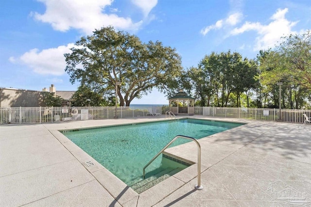 1700 Scenic Hwy Unit 404, Pensacola, FL 32503 - community pool featuring a patio and a gazebo