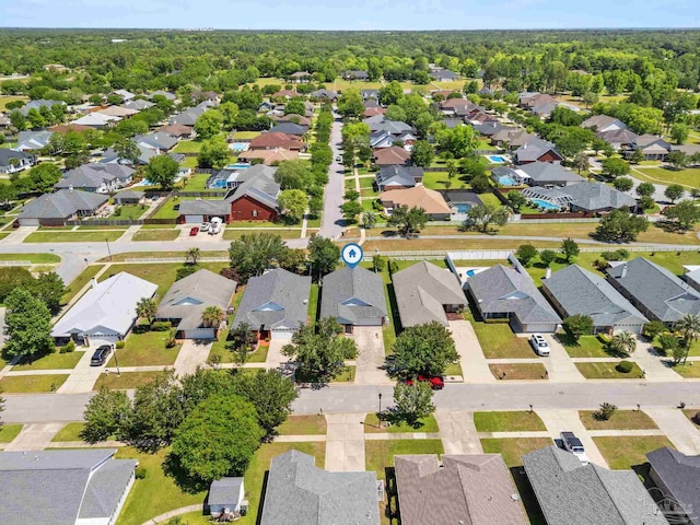 28 Easton St, Cantonment, FL 32533 - aerial perspective of suburban area