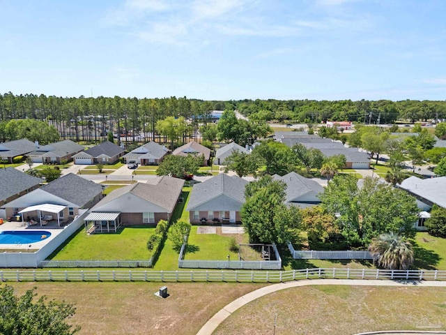 28 Easton St, Cantonment, FL 32533 - aerial view of residential area